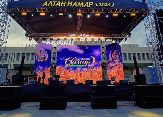 P8 Pantalla de anuncios LED a prueba de agua para exteriores 6500nits IP65