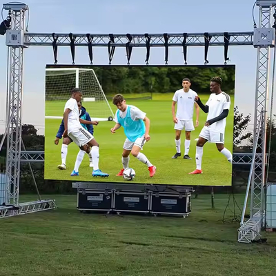 P6.67 Pantalla LED fija Inmersible en exteriores Publicidad digital cartelera 2x3m