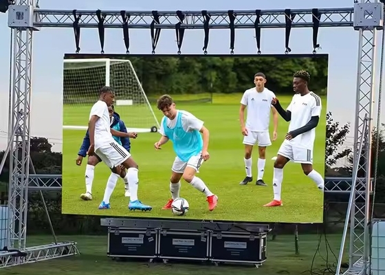 Estadio de alquiler Publicidad a todo color Pantalla LED P6 Modulo de alta resolución 192*192mm