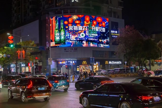 Pantalla de alquiler de LED SMD de alto brillo con gabinete de acero, 40.000 puntos por metro cuadrado