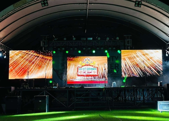 Publicidad Pantalla LED a todo color P4.81 Inodoro para exteriores HD Alto brillo