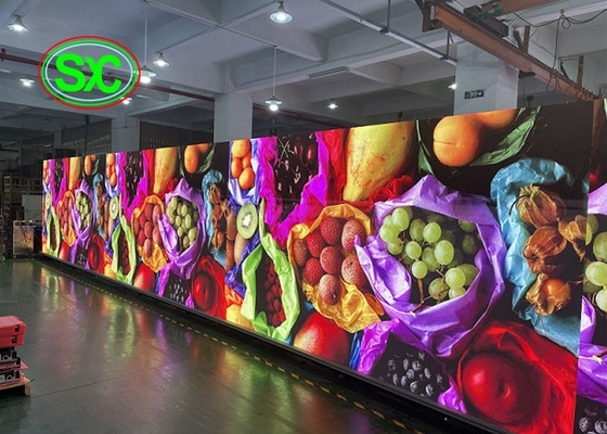 Pantalla de publicidad P10 pantalla LED de cortina a todo color IP65 a prueba de agua