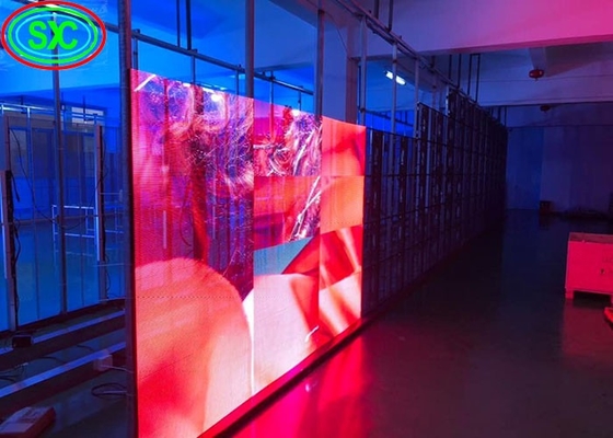 Pantalla LED transparente a todo color y impermeable HD P6 Pantalla publicitaria de pared de vidrio
