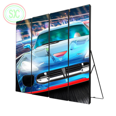 Display LED comercial personalizable con configuración de color 1R1G1B y chips SMD2121