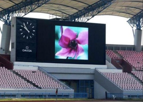 Pantalla de alquiler de LED SMD de alto brillo con gabinete de acero, 40.000 puntos por metro cuadrado