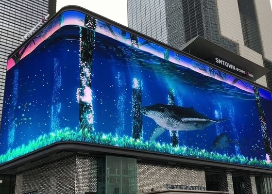 Instalación de alquiler pantalla interior y exterior de alta luminosidad pantalla LED a todo color a prueba de agua exterior P10