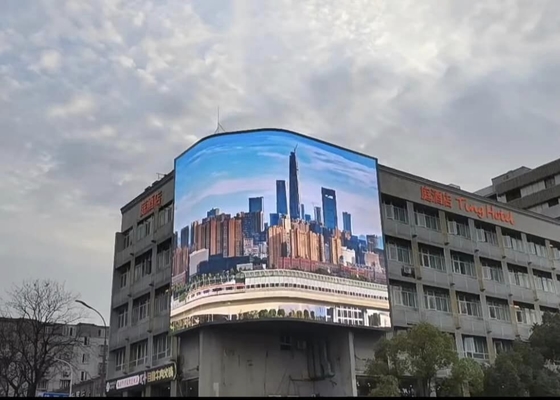 Caja de aluminio de fundición a presión P20 Exterior LED pantalla de vídeo Pared publicitaria fuera de la pared mantenible