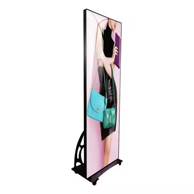 Fabrica Mueble en interiores P1.8 P2 P2.5 Varios tamaños Alto brillo Digital LED Publicidad LED Poster Pantalla