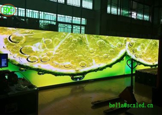Tamaño del módulo 256x256mm Display LED de exterior de color completo P16 para alquiler de pantalla Caja de hierro / fundición por inyección de aluminio IP65 película de publicidad a prueba de agua