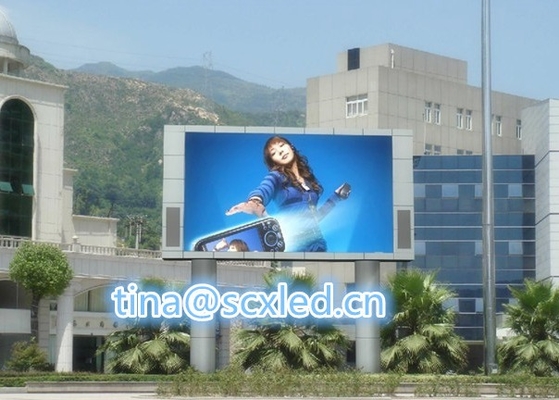 SMD P6 Comercial LED Panfletos publicitarios 1/8 Escaneo de panel LED a todo color