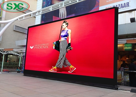 Video a prueba de agua Gran pantalla P10 de color completo Publicidad exterior pantalla de visualización LED