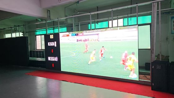 Buen precio SMD P6 Comercial LED Panfletos publicitarios 1/8 Escaneo de panel LED a todo color en línea