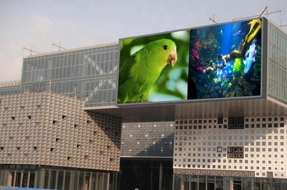 Display LED de tamaño fijo con método de mantenimiento de servicio trasero y material de gabinete de aluminio