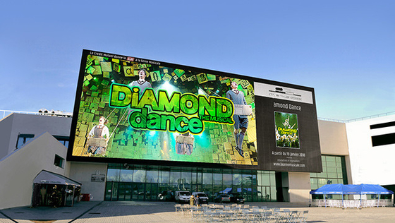 P6 Pantalla LED fija con método de mantenimiento de servicio trasero y brillo de balance de blancos ≥7500cd/m2