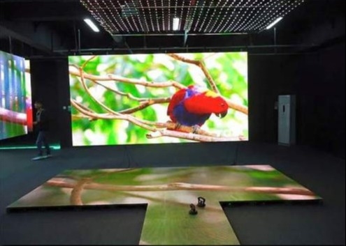 3 Tabla LCD LED de color completo para interiores 500*1000mm*75mm para pantalla de publicidad empresarial
