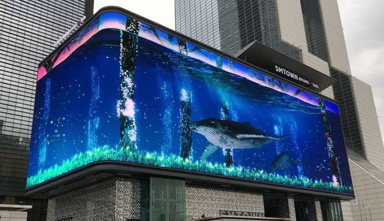 Display de video de tamaño personalizado Pantalla de panel LED a prueba de intemperie con función de pantalla