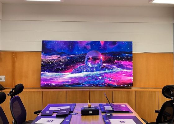 Buen precio Cabinet de aluminio de fundición a presión para interiores Display LED de color completo RGB LED Tableros publicitarios de alta eficiencia energética en línea