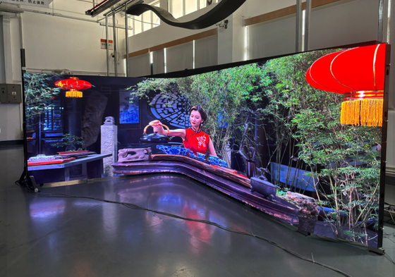 P1.56 Panel de pantalla LED COB de alta calidad de fábricas chinas, pantallas LED gigantes de tono de píxeles finos