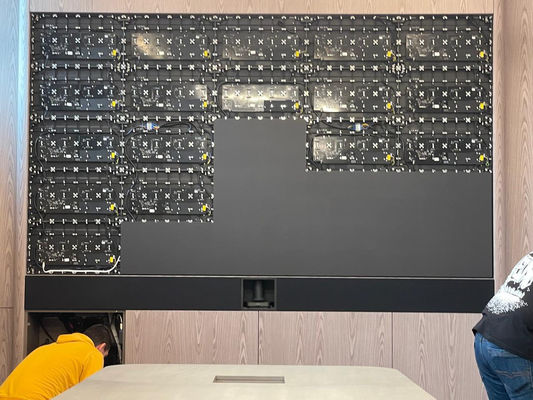 Panel de pantalla de pared de vídeo LED de interior con tono fino de 0,9 mm