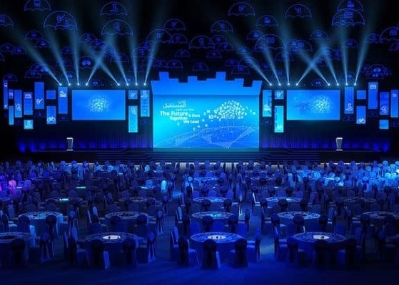 Pantalla de alquiler LED de color completo Pantalla de escenario P3.91 SMD 1/8 Chip LED epitaxial de escaneo