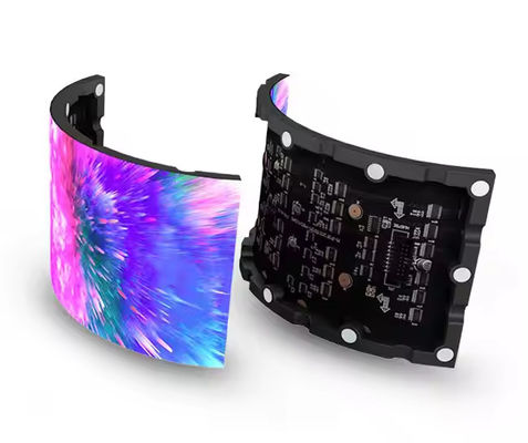 Módulo de Pantalla de Video LED Flexible a Todo Color para Interiores y Exteriores P4 de 4 mm