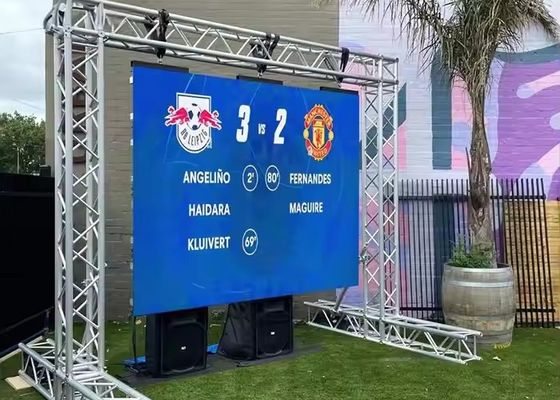Buen precio Modulo ligero Peso 0,154 Kg Proyector de pantalla de alquiler Material de gabinete de aluminio fundido a presión para proyección en línea