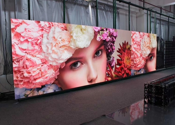Display de alquiler de LED de aluminio fundido a presión para reuniones y presentaciones corporativas