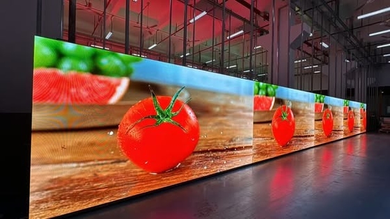 Display LED de alquiler con relación de contraste de 3000 1 y consumo promedio de 438Watt/m2