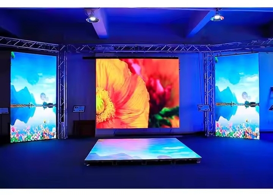 4 ¢ 50m de distancia de visión pantalla de alquiler LED alimentada por Meanwell para un rendimiento óptimo