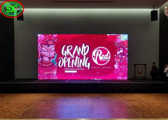 Pantalla de aluminio fundido para escenarios HD 160x160mm P2.5 Rental LED Display
