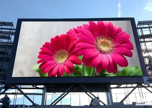 Pantalla de aluminio de fundición a presión para publicidad pantalla LED 250x250mm RGB módulo LED P31.25mm