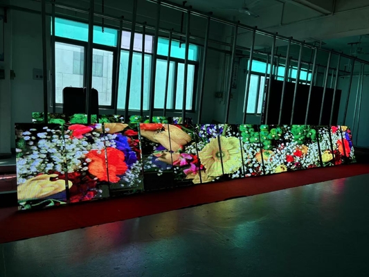RGB P2.6 Indoor Die-casting Aluminio Display LED de color completo alquiler 3840HZ HD Video pantalla 250 * 250MM