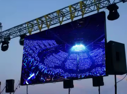 Pantalla LED de alta resolución P2.6 para alquiler al aire libre Gran pantalla 4K fácil de desmontar para uso amplio