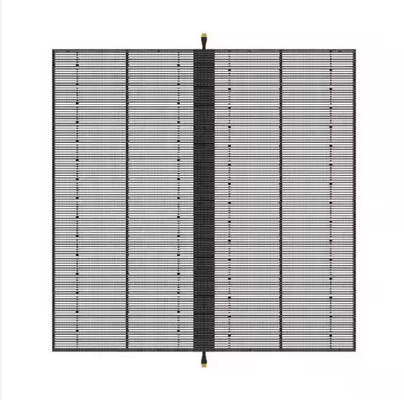 AC100-240V 60Hz Entrada pantalla LED transparente para publicidad interior función de visualización de vídeo 3-5 años de garantía