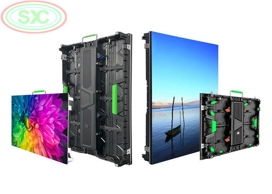 Buen precio Panel de pantalla LED de alquiler P3.91 con tamaño de módulo personalizable y alta densidad de píxeles para pared de video en línea