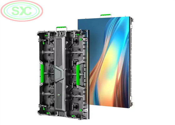 Sistema de pared de video LED completo P3.91 Pantalla LED de 500 mm x 500 mm Escenario de fondo Pantalla LED interior