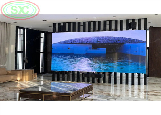 Sistema de pared de video LED completo P3.91 Pantalla LED de 500 mm x 500 mm Escenario de fondo Pantalla LED interior