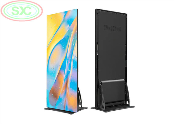 P2.5 Display LED de alquiler en interiores, cartel digital de pared, pantalla de pantalla con batería