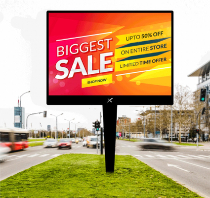 P2.5 Cuadrado Publicidad al aire libre Impermeable Full Color HD LED Di-Casting Aluminio Pantalla