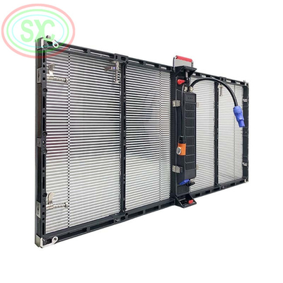 Pared de vídeo LED transparente personalizable con SMD2121 tipo Led y peso del módulo de 0,2 kg/PC