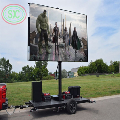Pantalla LED para exteriores con modo de control síncrono por computadora y frecuencia de cuadro de 60 Hz
