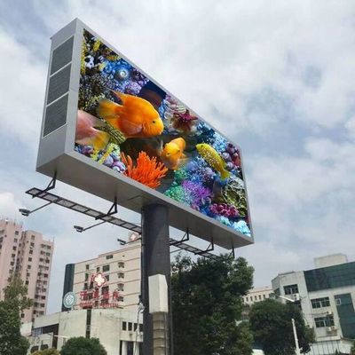 Buen precio Valla publicitaria LED de alta luminosidad de 7000 nits para soluciones de publicidad exterior en línea