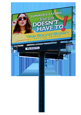 7000nits Brillo Panfletos LED Sistema de control Novastar Nivel de protección IP65 para publicidad al aire libre