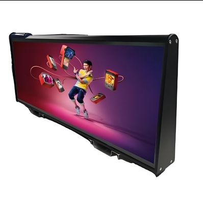 Rotulación LED para vehículos con control asíncrono 1R1G1B para publicidad personalizable y llamativa