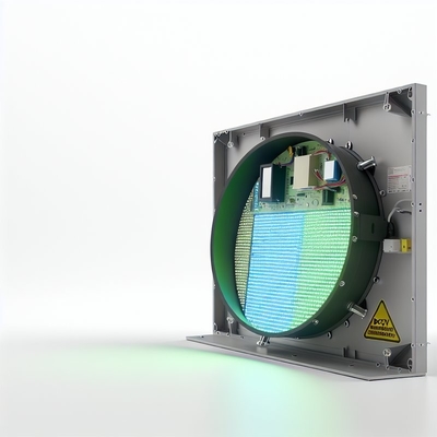 Monitor LED Redondo de Servicio Frontal con Voltaje DC5V Solución de Mantenimiento Simplificada