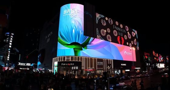 Pantalla LED a color para exteriores de larga duración con una vida útil de 000 horas, 5500 de brillo y resistente al agua IP65