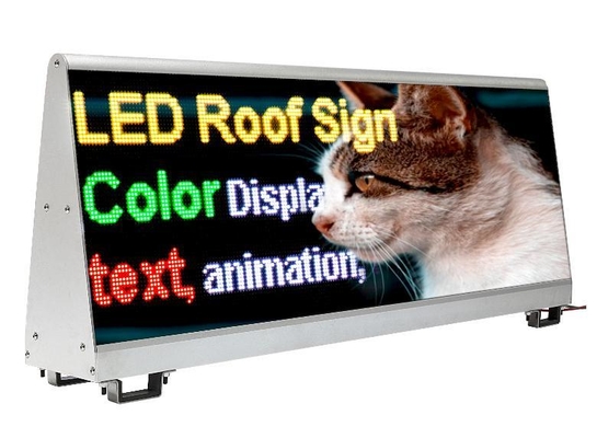 Cartel LED de control asincrónico de automóviles personalizable con resolución de pantalla de 192 * 64 puntos