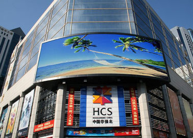 Pantalla de alquiler a prueba de agua IP65 Exterior Display LED a todo color 500 * 1000MM P4.81 Módulo HD 7500cd/Sq Brillo
