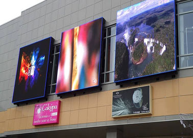HD Full Color Suspended LED Display Alquiler P4 para exposiciones / espectáculos de motor