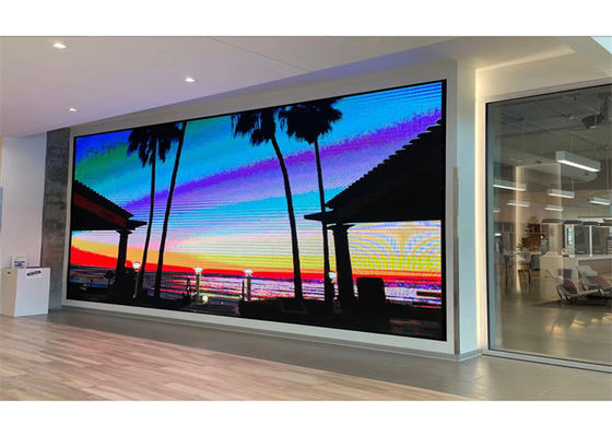 Pantalla LED a color completa, ligera y para interiores, para exhibiciones. Fácil de instalar y transportar. Adecuada para espectáculos itinerantes.